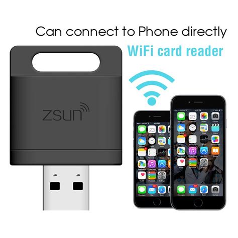 zsun wifi smart card reader|zsun flash card reader.